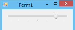 C# トラックバー